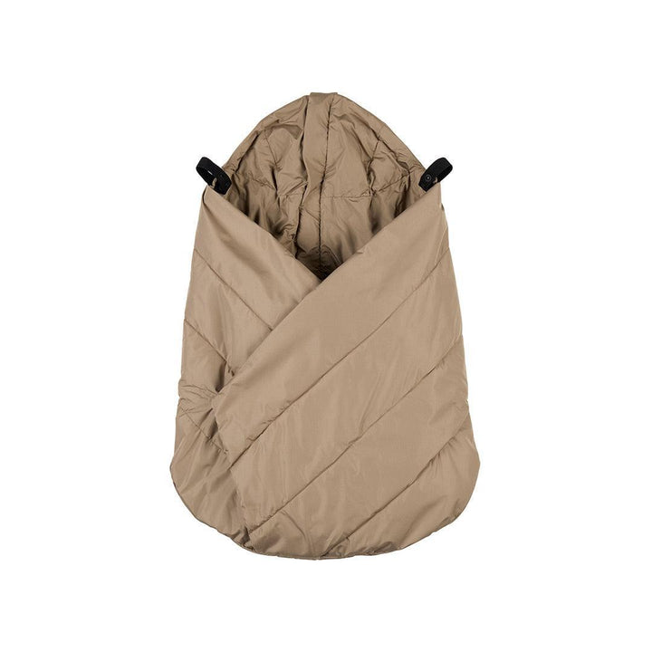 Voksi Carrier Cover - Dark Sand-Baby Carrier Covers- | Natural Baby Shower