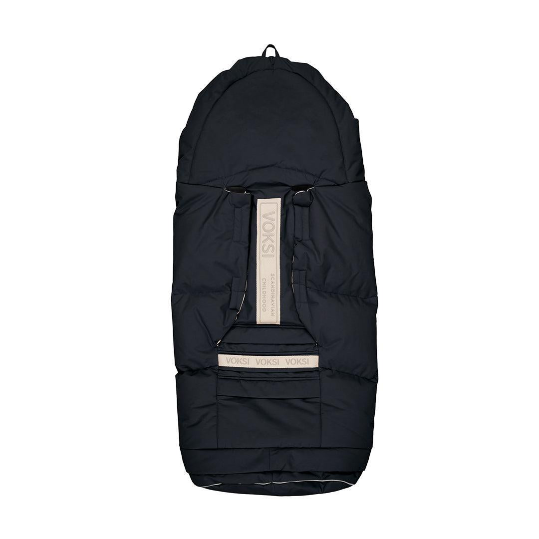 Voksi City Footmuff - Black Cream-Footmuffs- | Natural Baby Shower