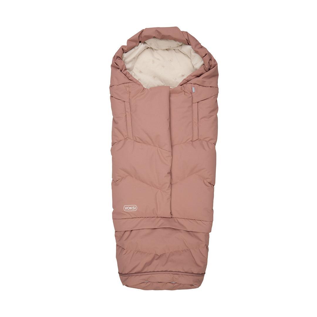 Voksi City Footmuff - Blush Pink Wings-Footmuffs- | Natural Baby Shower