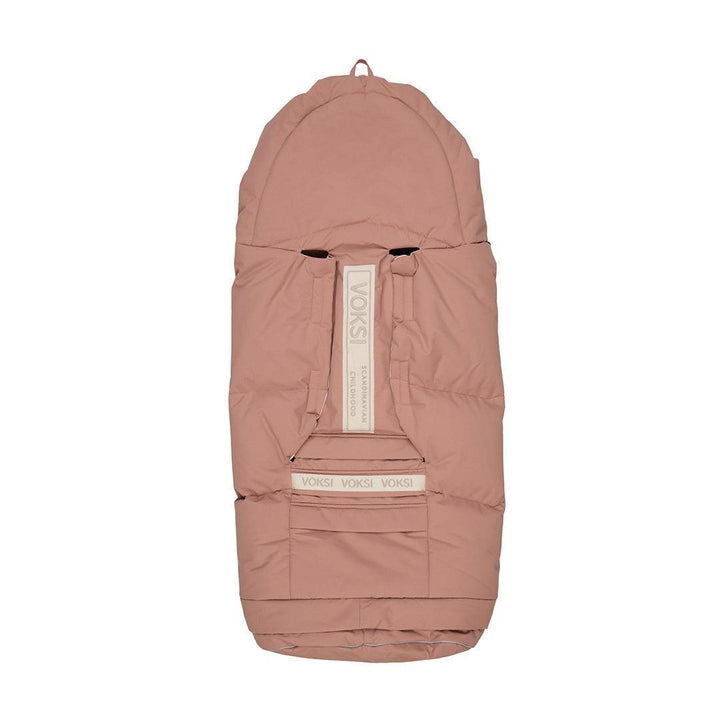 Voksi City Footmuff - Blush Pink Wings-Footmuffs- | Natural Baby Shower