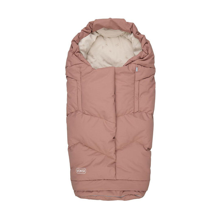 Voksi City Footmuff - Blush Pink Wings-Footmuffs- | Natural Baby Shower