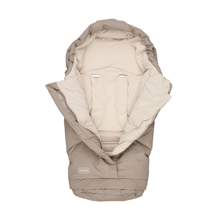 Voksi City Footmuff - Clay Cream-Footmuffs- | Natural Baby Shower