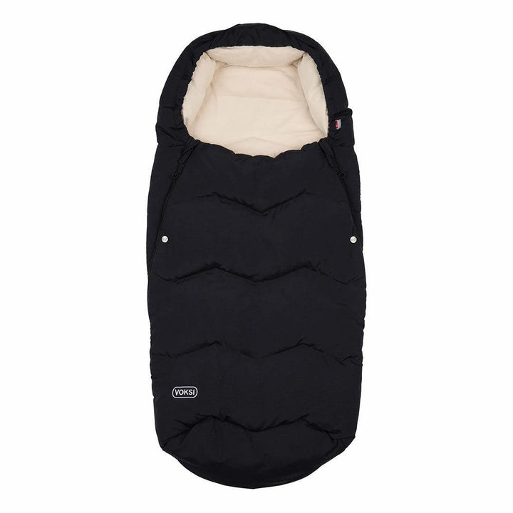 Voksi Explorer Footmuff - Black-Footmuffs-Black- | Natural Baby Shower