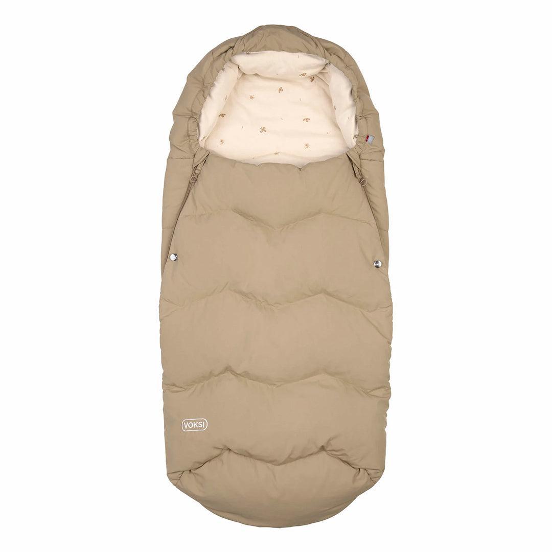 Voksi Explorer Footmuff - Dark Sand-Footmuffs-Dark Sand- | Natural Baby Shower