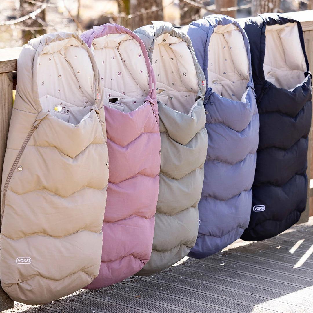 Voksi Explorer Footmuff - Dark Sand-Footmuffs-Dark Sand- | Natural Baby Shower