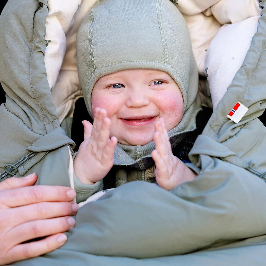 Voksi Explorer Footmuff - Meadow Green-Footmuffs-Meadow Green- | Natural Baby Shower