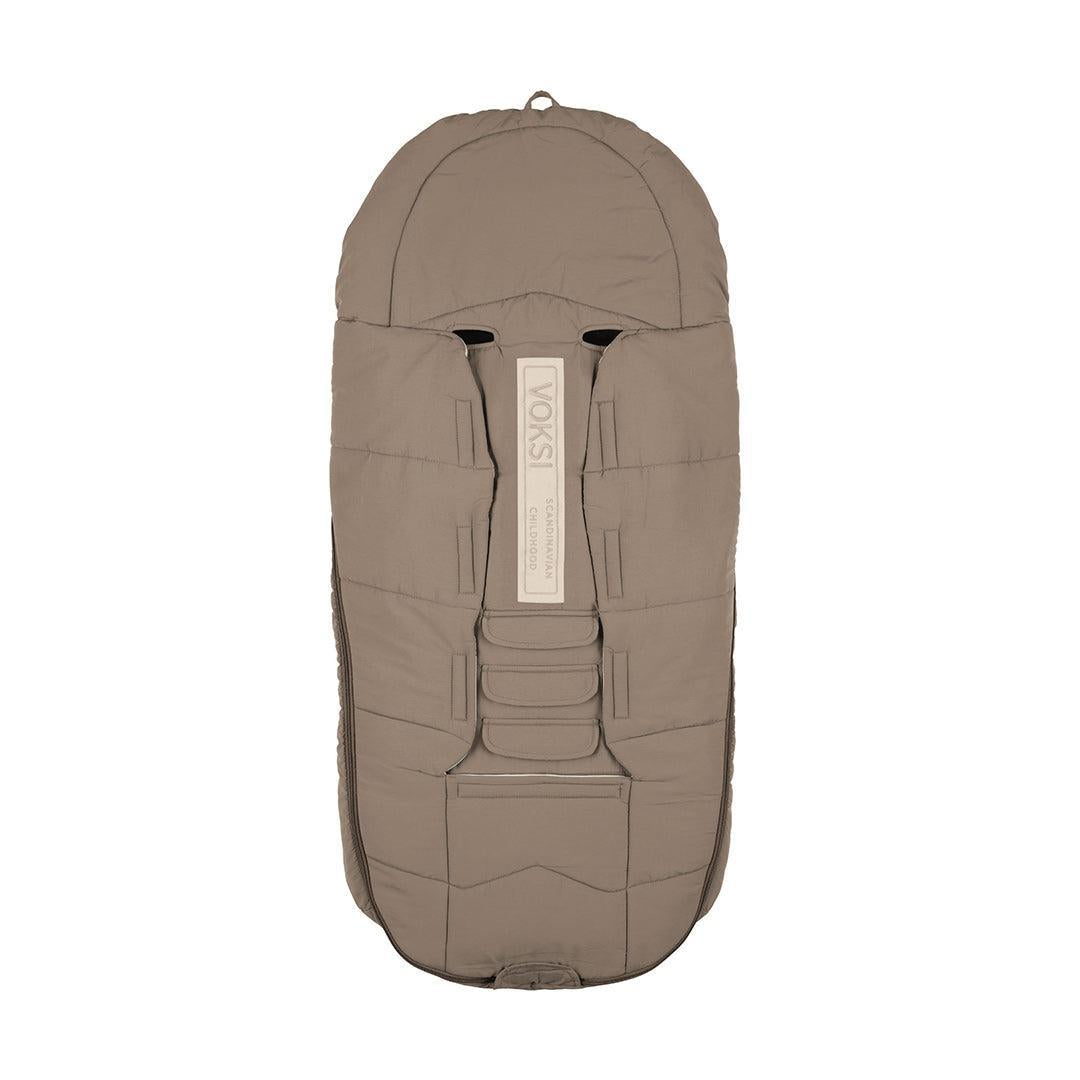 Voksi Explorer Footmuff - Walnut Solid-Footmuffs- | Natural Baby Shower