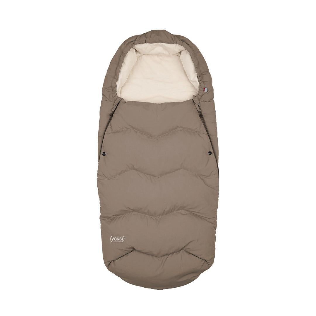 Voksi Explorer Footmuff - Walnut Solid-Footmuffs- | Natural Baby Shower
