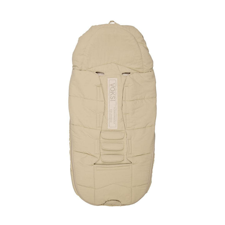 Voksi Explorer Footmuff - Seashell Sand Clover-Footmuffs- | Natural Baby Shower