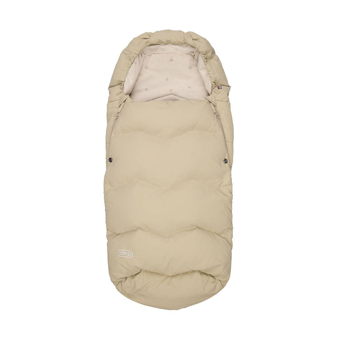 Voksi Explorer Footmuff - Seashell Sand Clover-Footmuffs- | Natural Baby Shower