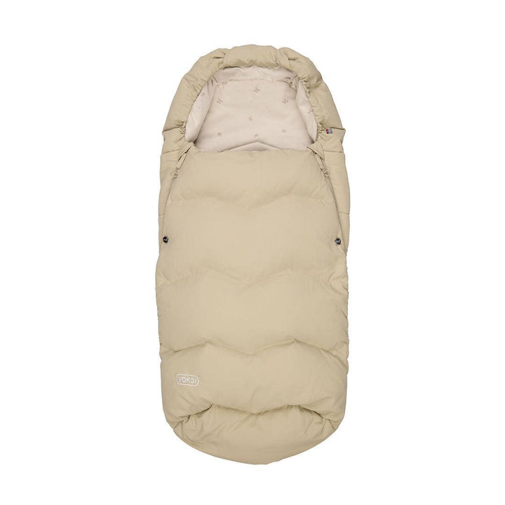 Voksi Explorer Footmuff - Seashell Sand Clover-Footmuffs- | Natural Baby Shower