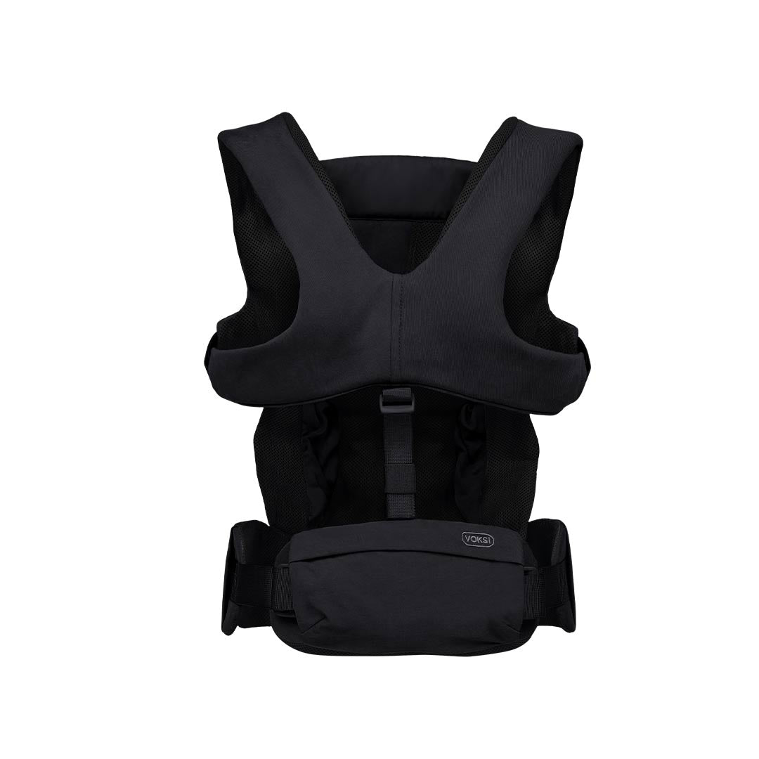 Voksi Huddle Zip On Baby Carrier - Black-Baby Carriers-Black- | Natural Baby Shower