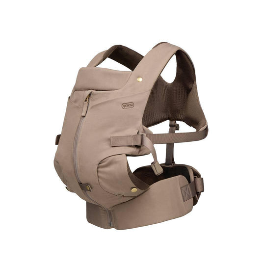 Voksi Huddle Zip On Baby Carrier - Clay-Baby Carriers-Clay- | Natural Baby Shower