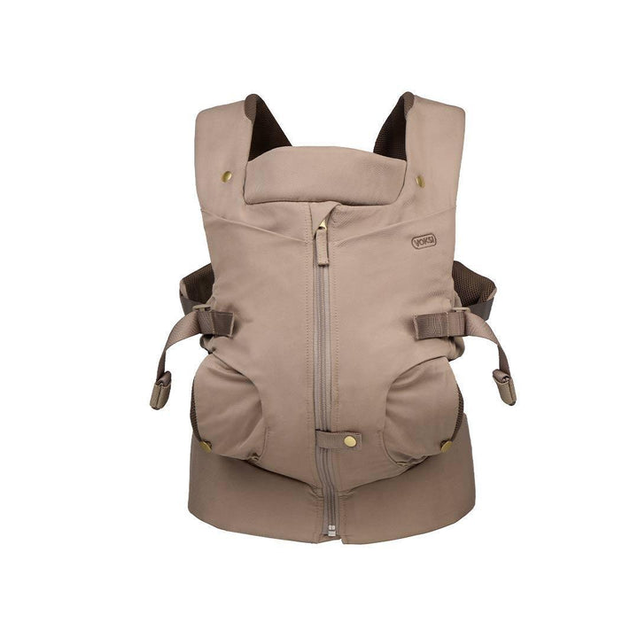 Voksi Huddle Zip On Baby Carrier - Clay-Baby Carriers-Clay- | Natural Baby Shower