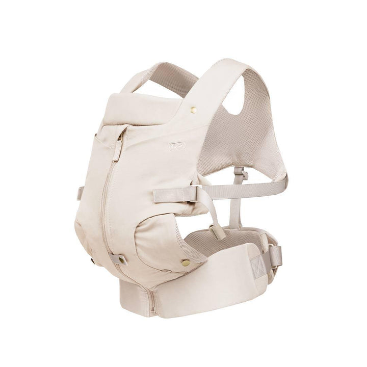 Voksi Huddle Zip On Baby Carrier - Cream-Baby Carriers-Cream- | Natural Baby Shower