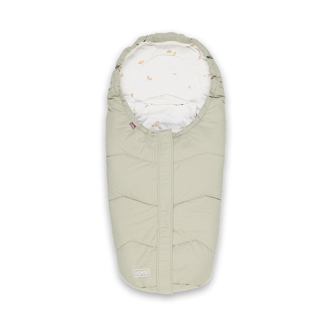 Voksi Move Light Footmuff - Misty Green Wings-Car Seat Footmuffs-Misty Green Wings- | Natural Baby Shower