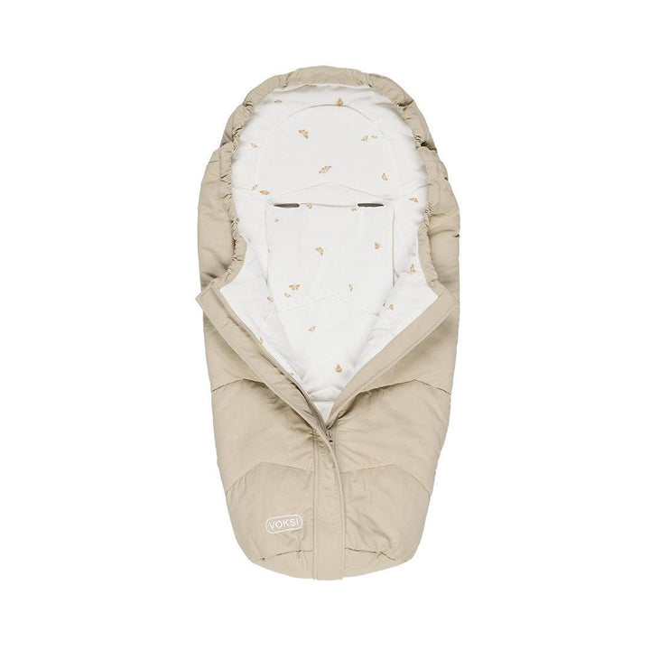 Voksi Move Light Footmuff - Seashell Sand Wings-Car Seat Footmuffs-Seashell Sand Wings- | Natural Baby Shower