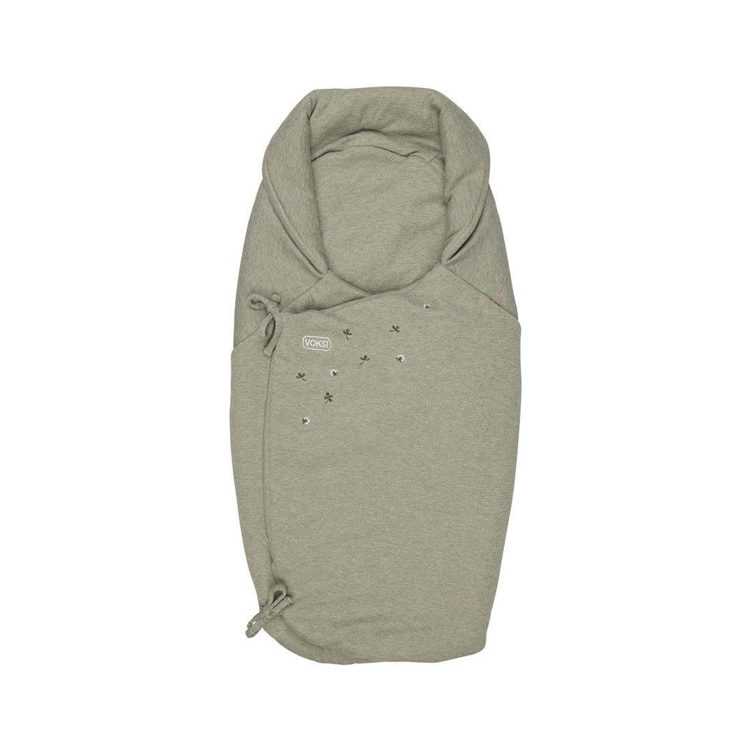 Voksi Wool Swaddling Wrap - Meadow Green-Swaddling Wraps- | Natural Baby Shower