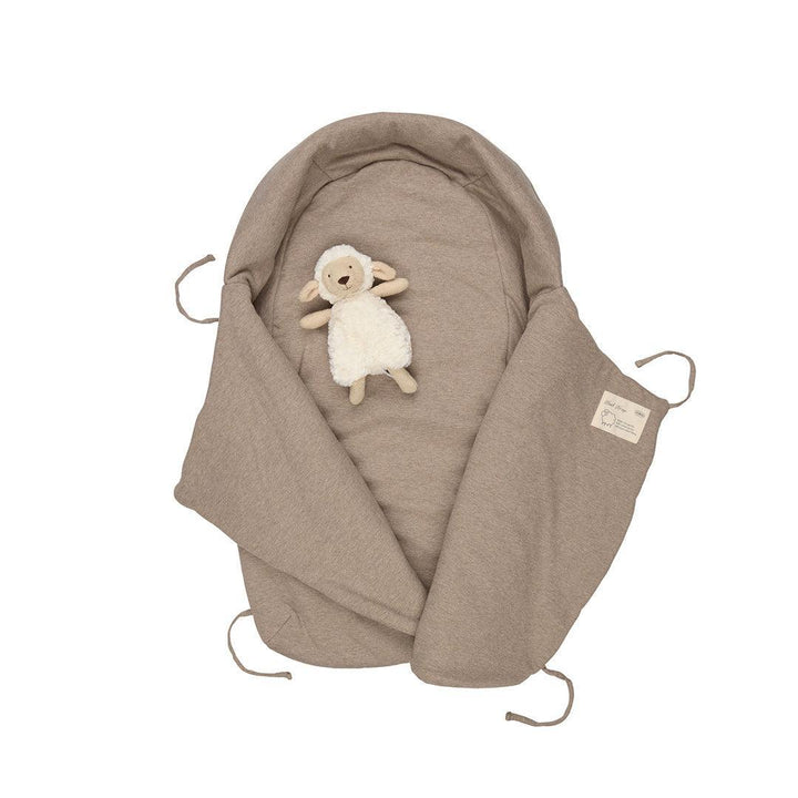Voksi Wool Swaddling Wrap - Walnut-Swaddling Wraps- | Natural Baby Shower