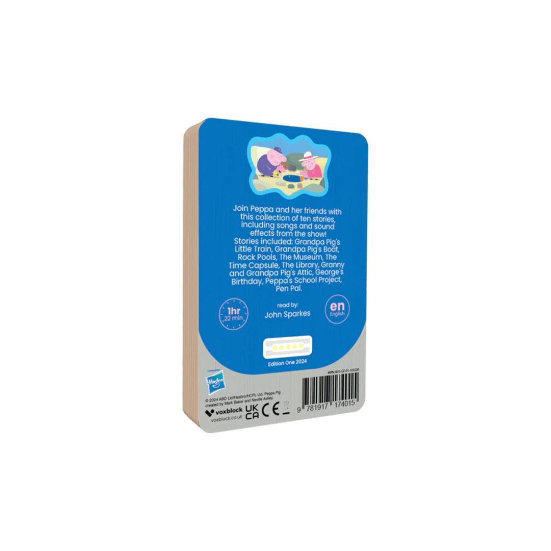 Voxblock Audiobooks - Adventures With Peppa-Audio Player Cards + Characters-Adventures With Peppa- | Natural Baby Shower