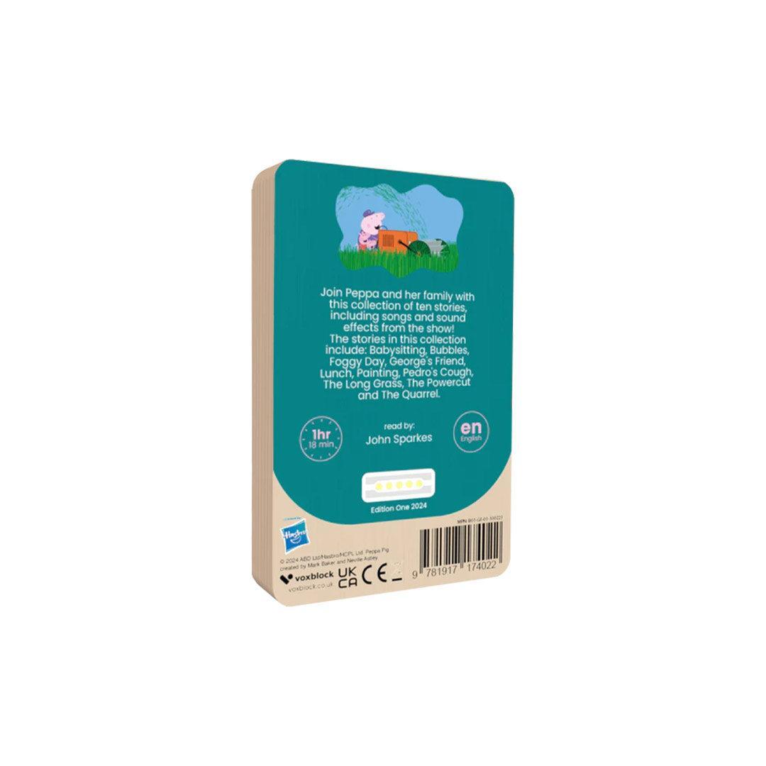 Voxblock Audiobooks - At Home With Peppa-Audio Player Cards + Characters-At Home With Peppa- | Natural Baby Shower