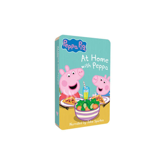 Voxblock Audiobooks - At Home With Peppa-Audio Player Cards + Characters-At Home With Peppa- | Natural Baby Shower