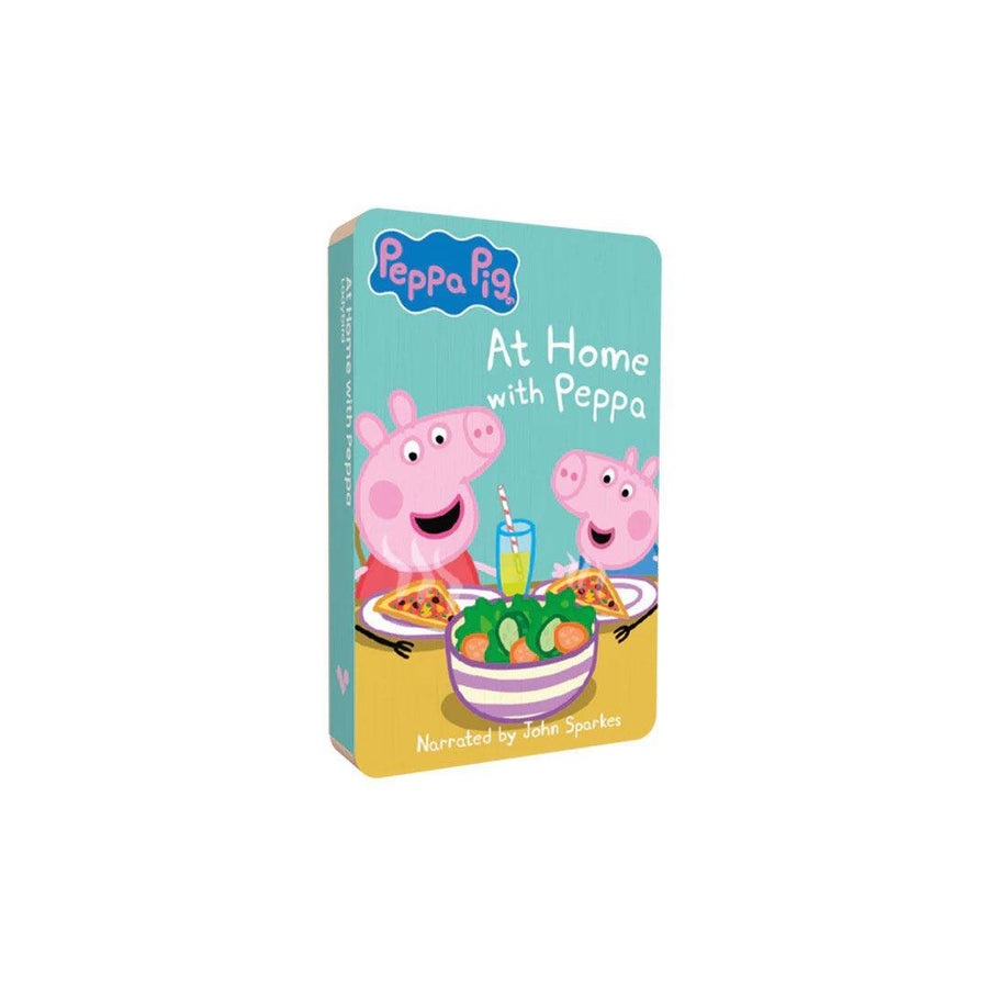 Voxblock Audiobooks - At Home With Peppa-Audio Player Cards + Characters-At Home With Peppa- | Natural Baby Shower