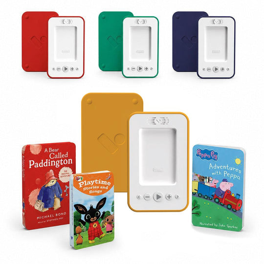 Voxblock Audiobook Bundle | TV Favourites-Audio Players-Orange- | Natural Baby Shower