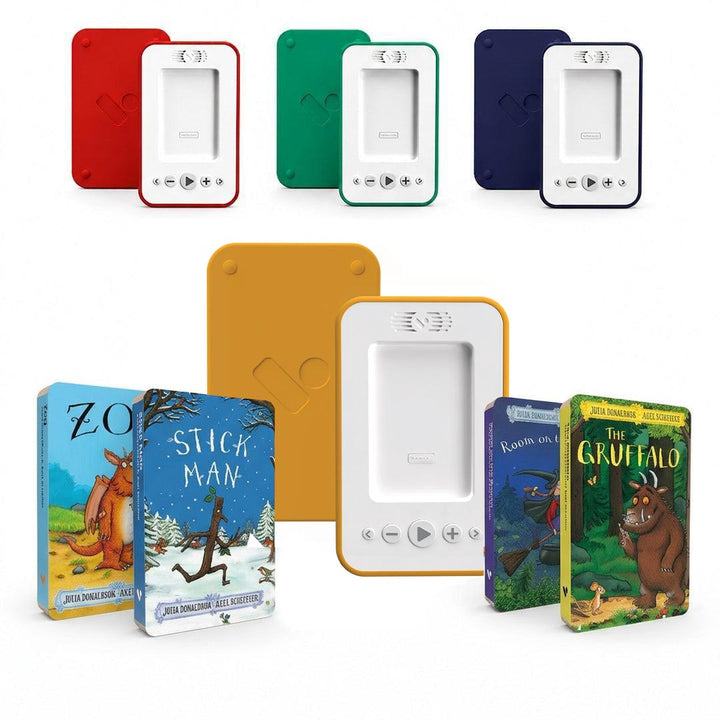 Voxblock Audiobook Storytime Bundle | Create you own (4pc)-Audio Players- | Natural Baby Shower