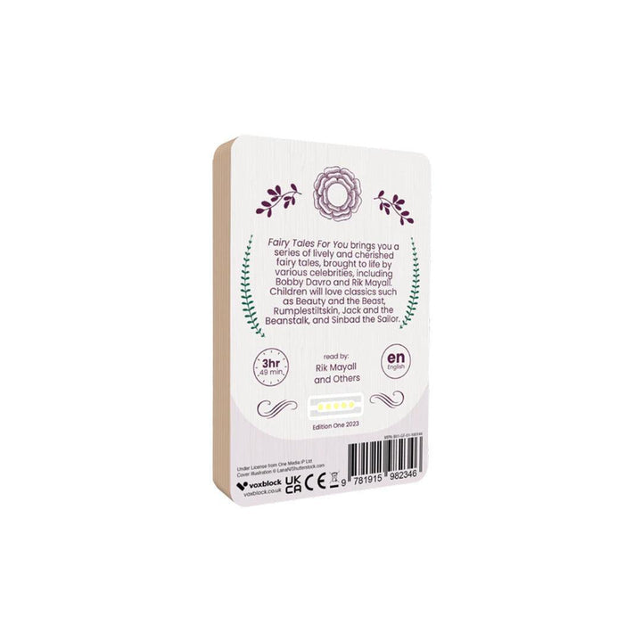 Voxblock Audiobooks - Fairy Tales For You-Audio Player Cards + Characters-Fairy Tales For You- | Natural Baby Shower