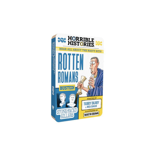 Voxblock Audiobooks - Horrible Histories: Rotten Romans-Audio Player Cards + Characters-Horrible Histories: Rotten Romans- | Natural Baby Shower