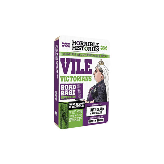 Voxblock Audiobooks - Horrible Histories: Vile Victorians-Audio Player Cards + Characters-Horrible Histories: Vile Victorians- | Natural Baby Shower