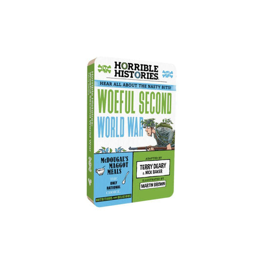 Voxblock Audiobooks - Horrible Histories: Woeful Second World War-Audio Player Cards + Characters-Horrible Histories: Woeful Second World War- | Natural Baby Shower