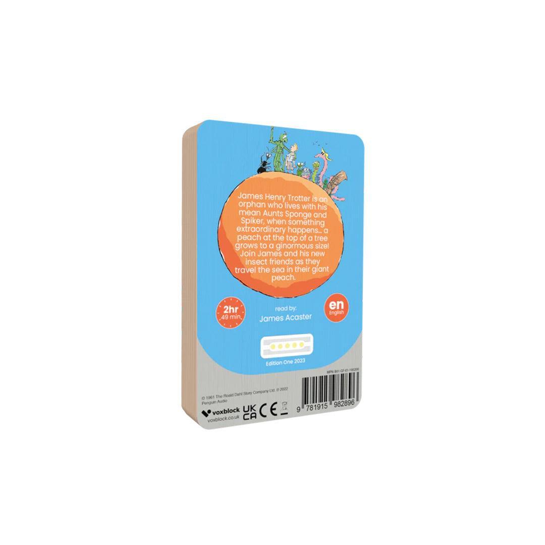 Voxblock Audiobooks - James And The Giant Peach-Audio Player Cards + Characters-James And The Giant Peach- | Natural Baby Shower