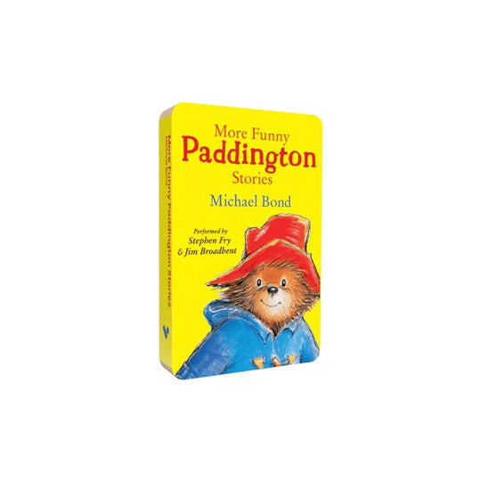 Voxblock Audiobooks - More Funny Paddington Stories-Audio Player Cards + Characters-More Funny Paddington Stories- | Natural Baby Shower
