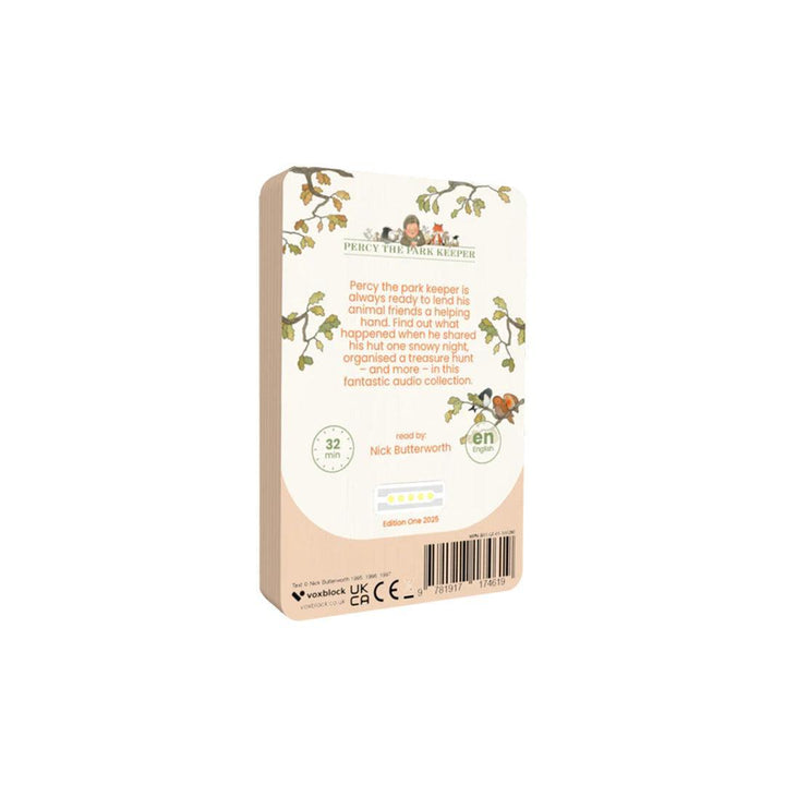 Voxblock Audiobooks - Percy’s Favourite Tales-Audio Player Cards + Characters-Percy’s Favourite Tales- | Natural Baby Shower