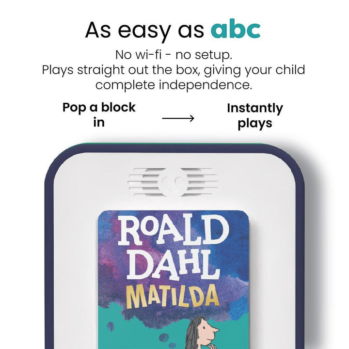 Voxblock Audiobook Player - Blue-Audio Players- | Natural Baby Shower