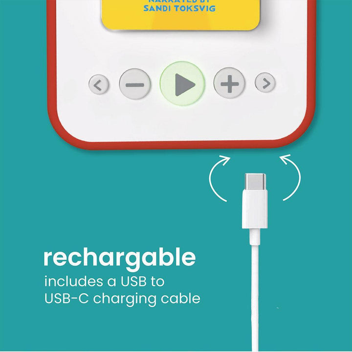 Voxblock Audiobook Player - Orange-Audio Players-Orange- | Natural Baby Shower