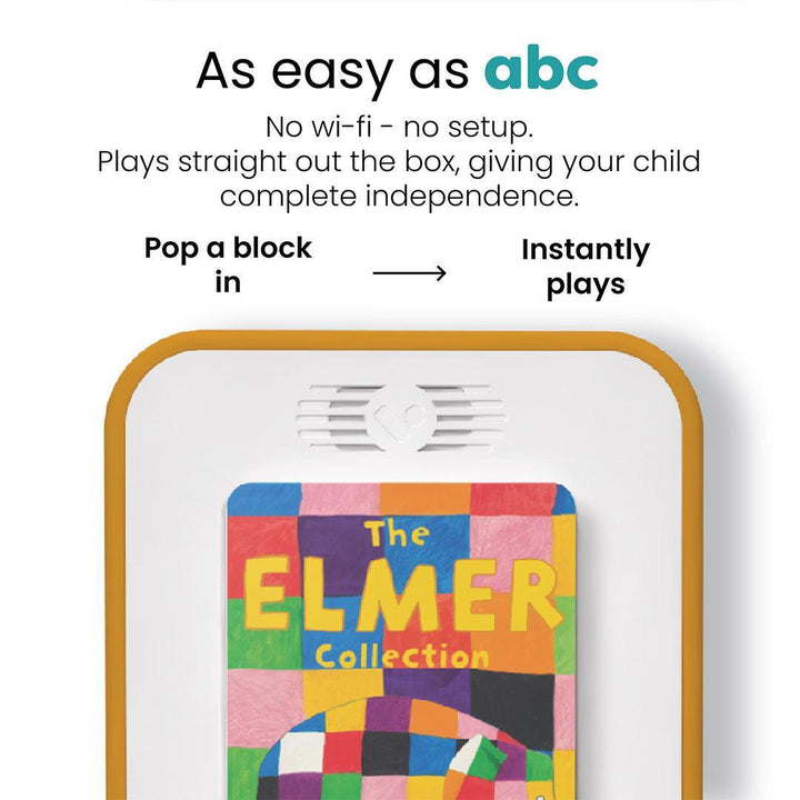 Voxblock Audiobook Player - Orange-Audio Players- | Natural Baby Shower