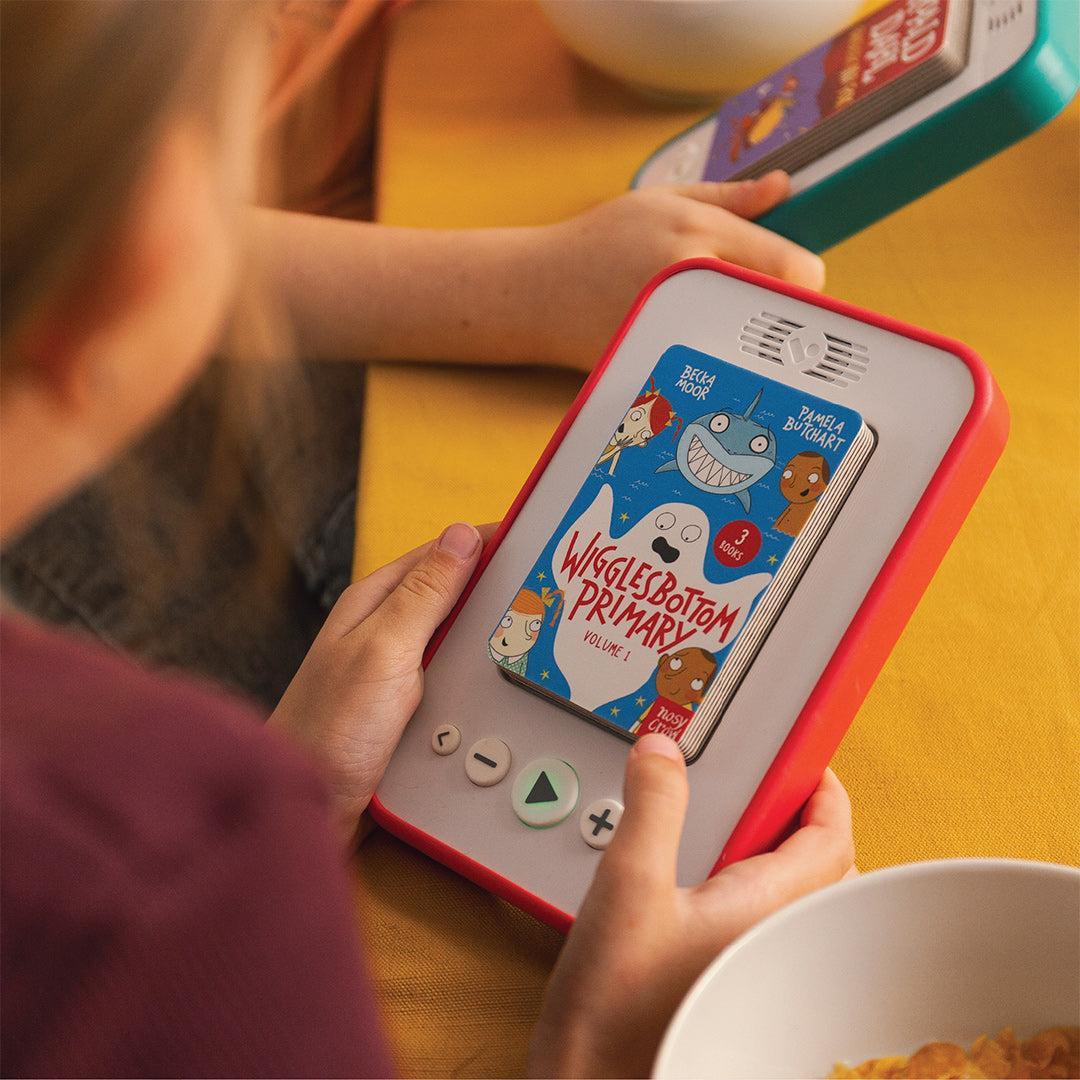 Voxblock Audiobook Player - Red-Audio Players- | Natural Baby Shower
