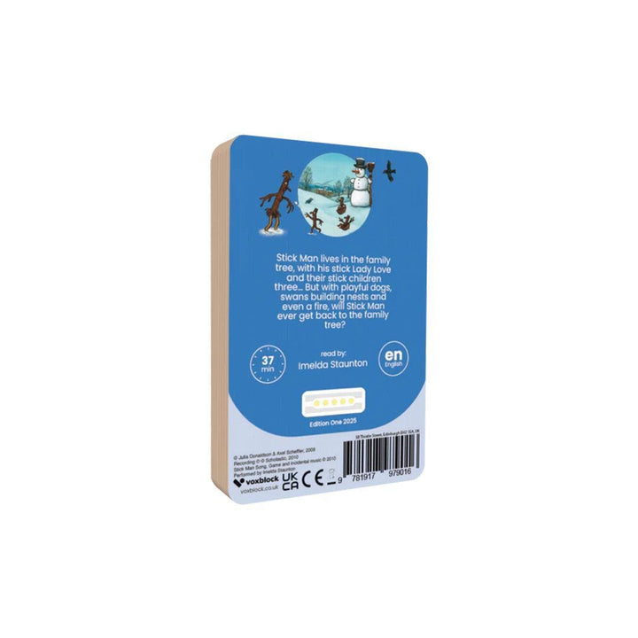 Voxblock Audiobooks - Stick Man-Audio Player Cards + Characters-Stick Man- | Natural Baby Shower