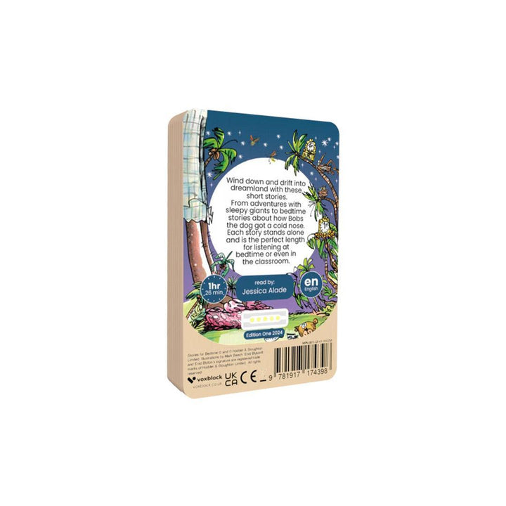 Voxblock Audiobooks - Stories For Bedtime-Audio Player Cards + Characters-Stories For Bedtime- | Natural Baby Shower
