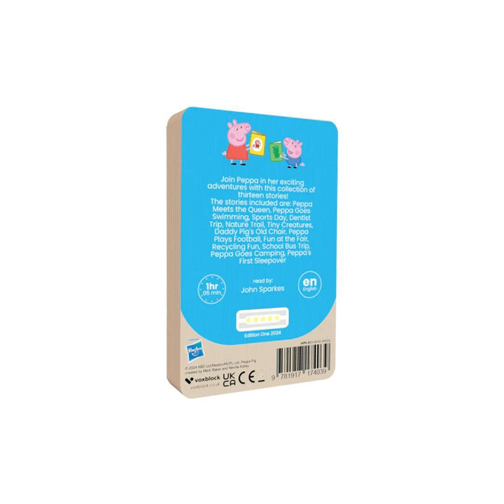 Voxblock Audiobooks - Storytime With Peppa-Audio Player Cards + Characters-Storytime With Peppa- | Natural Baby Shower
