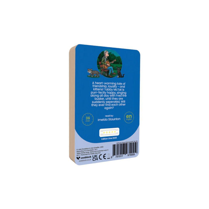 Voxblock Audiobooks - Tabby Mctat-Audio Player Cards + Characters-Tabby Mctat- | Natural Baby Shower