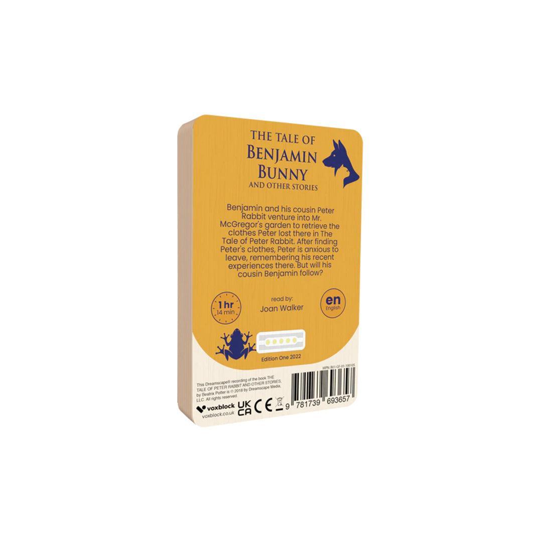 Voxblock Audiobooks - The Tale Of Benjamin Bunny And Other Stories-Audio Player Cards + Characters-The Tale Of Benjamin Bunny And Other Stories- | Natural Baby Shower