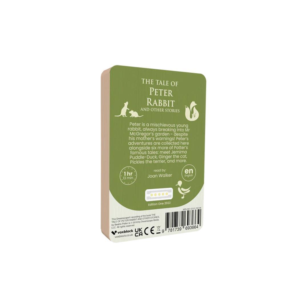 Voxblock Audiobooks - The Tale Of Peter Rabbit And Other Stories-Audio Player Cards + Characters-The Tale Of Peter Rabbit And Other Stories- | Natural Baby Shower