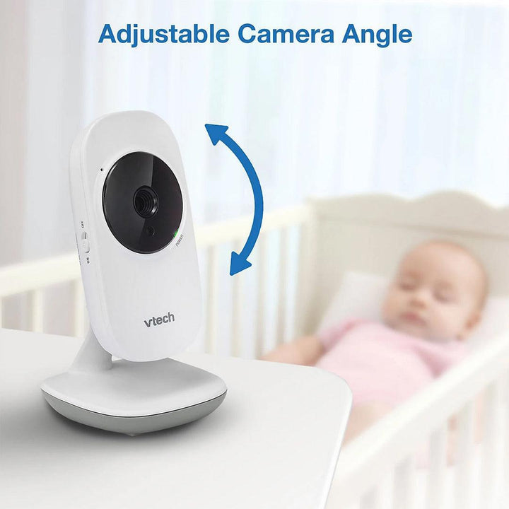 VTech VM4252 3.5 Inch Video Baby Monitor - White-Baby Monitors-White-One Size | Natural Baby Shower