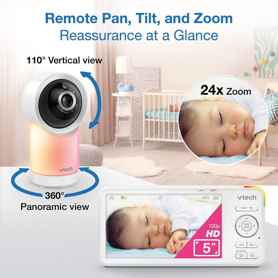Vtech RM5766 HD 5in Wifi Monitor-Baby Monitors- | Natural Baby Shower