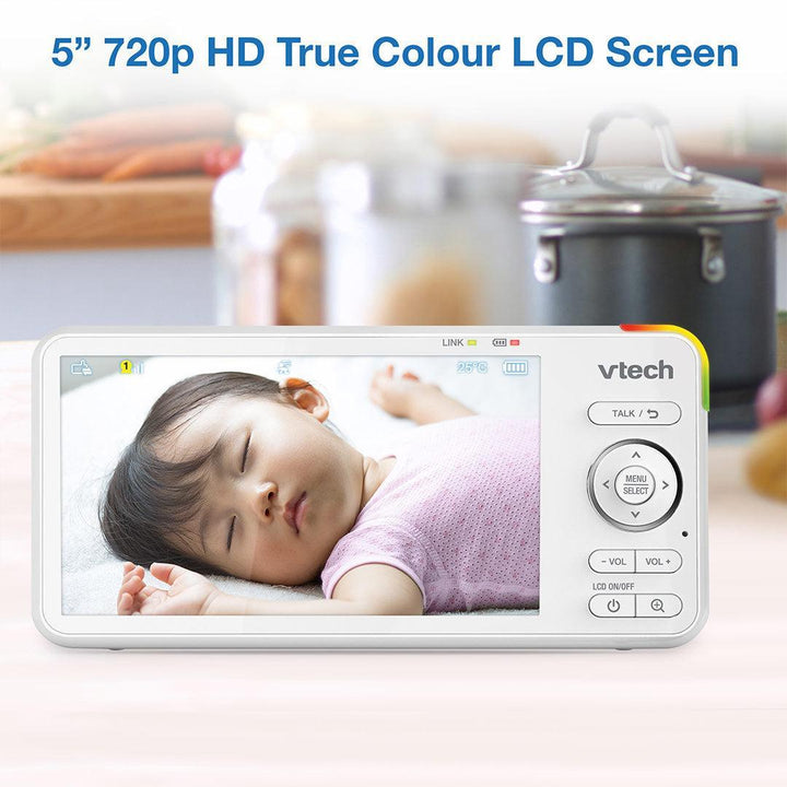 Vtech RM5766 HD 5in Wifi Monitor-Baby Monitors- | Natural Baby Shower