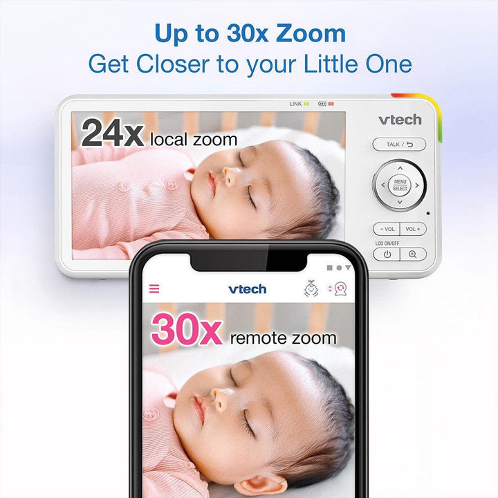 Vtech RM5766 HD 5in Wifi Monitor-Baby Monitors- | Natural Baby Shower